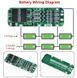 BMS 3S 12.6V 20A з балансуванням LiIon 2478494529 фото 3