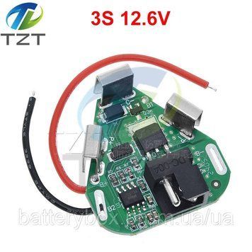 BMS Li-ion 3S 10,8/12,6 V 40A 2496110432 фото