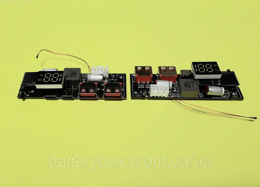 Два type-c плата зарядки повербанку Fast Charge 5S/4S 100W 3S 65W 2372825087 фото